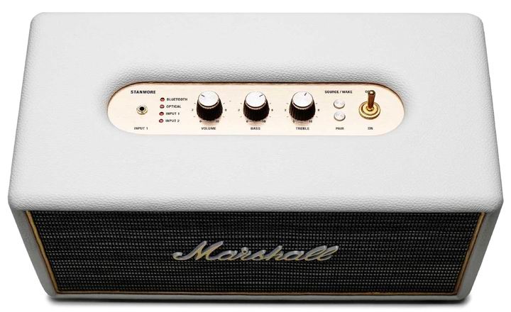 Marshall stanmore best sale bluetooth speaker cream